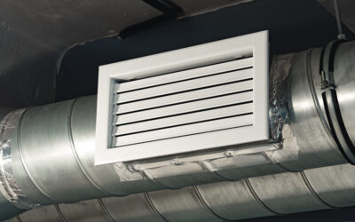 Een hangende ventilatierooster